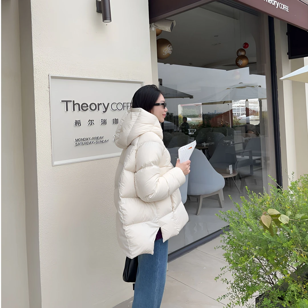 116号【清仓】不退换！"云朵面包服"蓬松饱满轻柔三防白鸭绒羽绒服