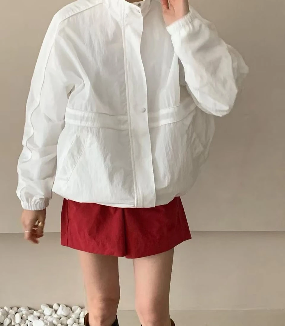 韩国正品短外套当风衣百搭款《no退no换》