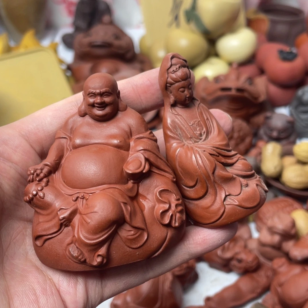 紫砂茶宠紫砂瑕疵