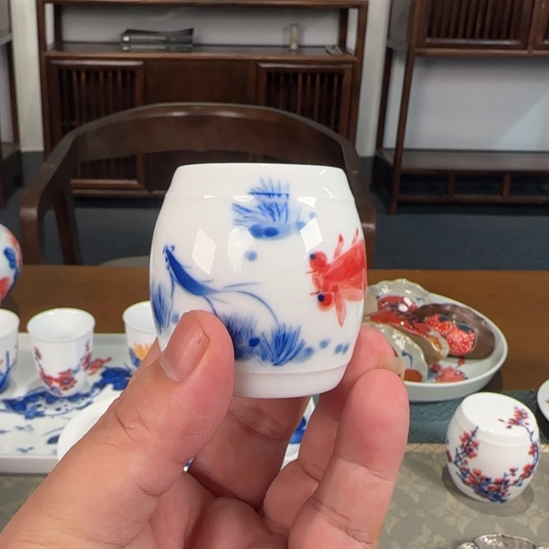 杯子陶瓷景德镇陶瓷艺术手绘