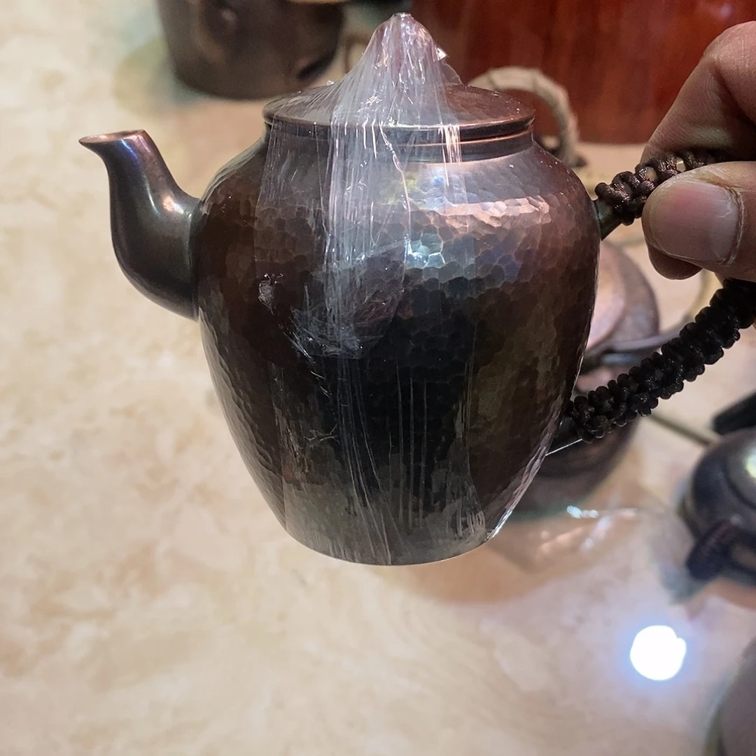 手工锻打工艺小壶复古美人尖