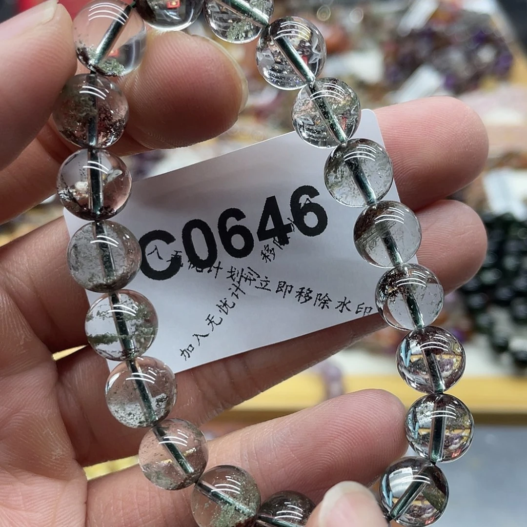 未镶嵌水晶手链天然