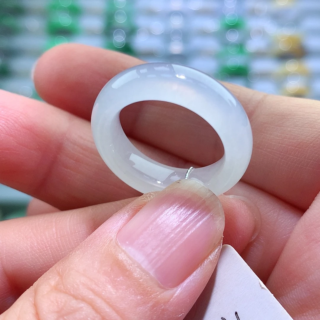 翡翠戒指未镶嵌11号