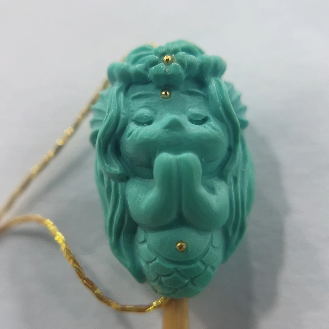 未镶嵌绿松石珠宝奇石