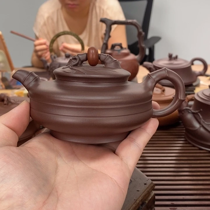 茶壶紫砂时来某运转微瑕疵200毫升