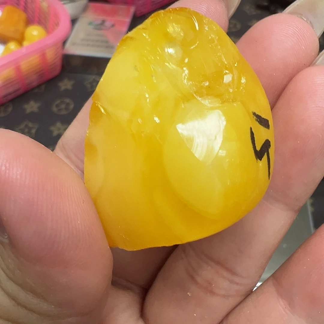 定制琥珀未镶嵌蜜蜡珠子18到20