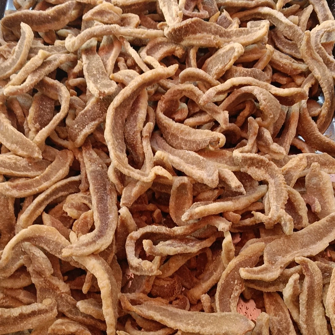 青岛猪肉脂渣条肥款100克+瘦款100克开袋即食特色小吃