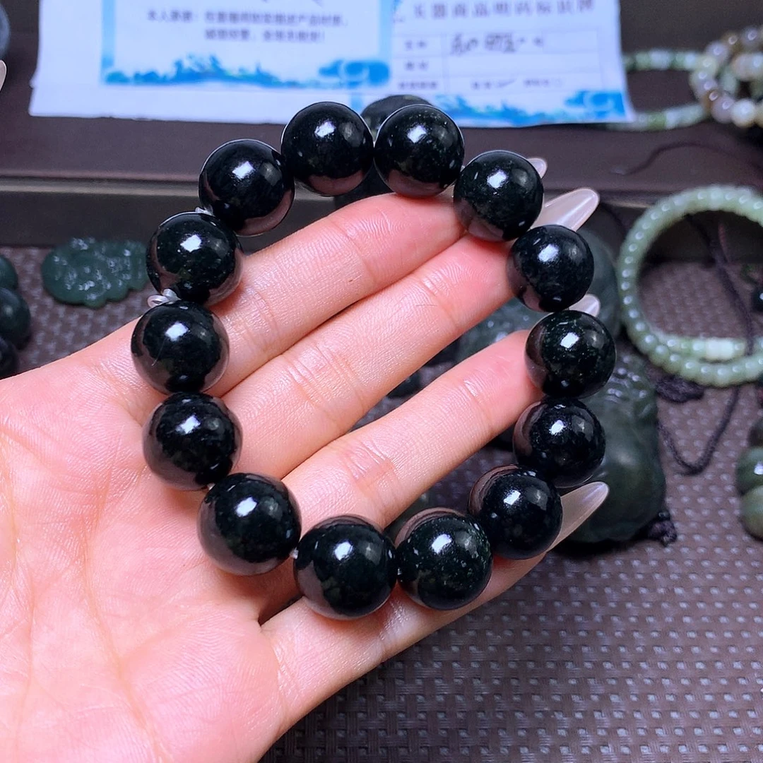 未镶嵌手串和田玉卡16