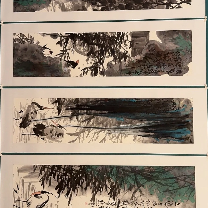 国画雷公老师作品画作