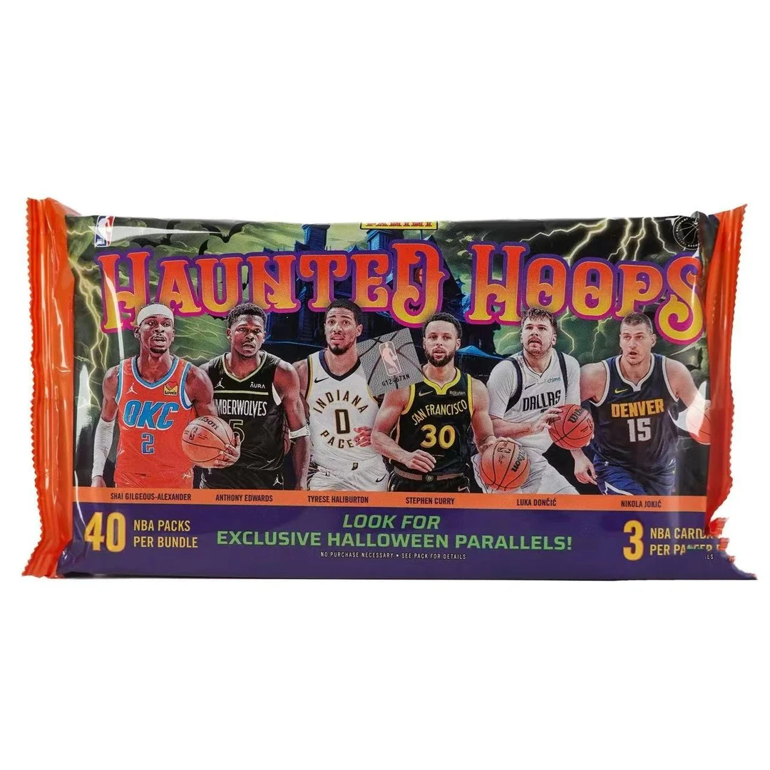 2024 万圣节 haunted hoops 球星卡 单包 收藏卡牌
