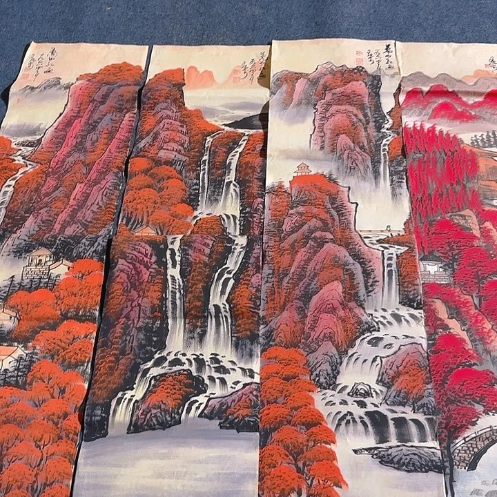 阿***鲁横款装饰画作品欣赏