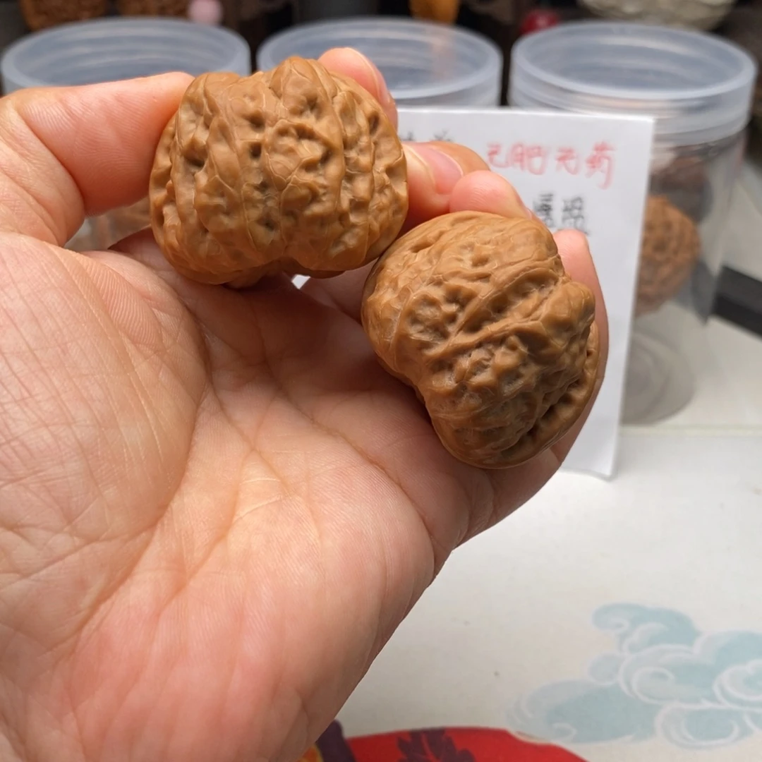 文玩核桃吊坠39蛤蟆有修