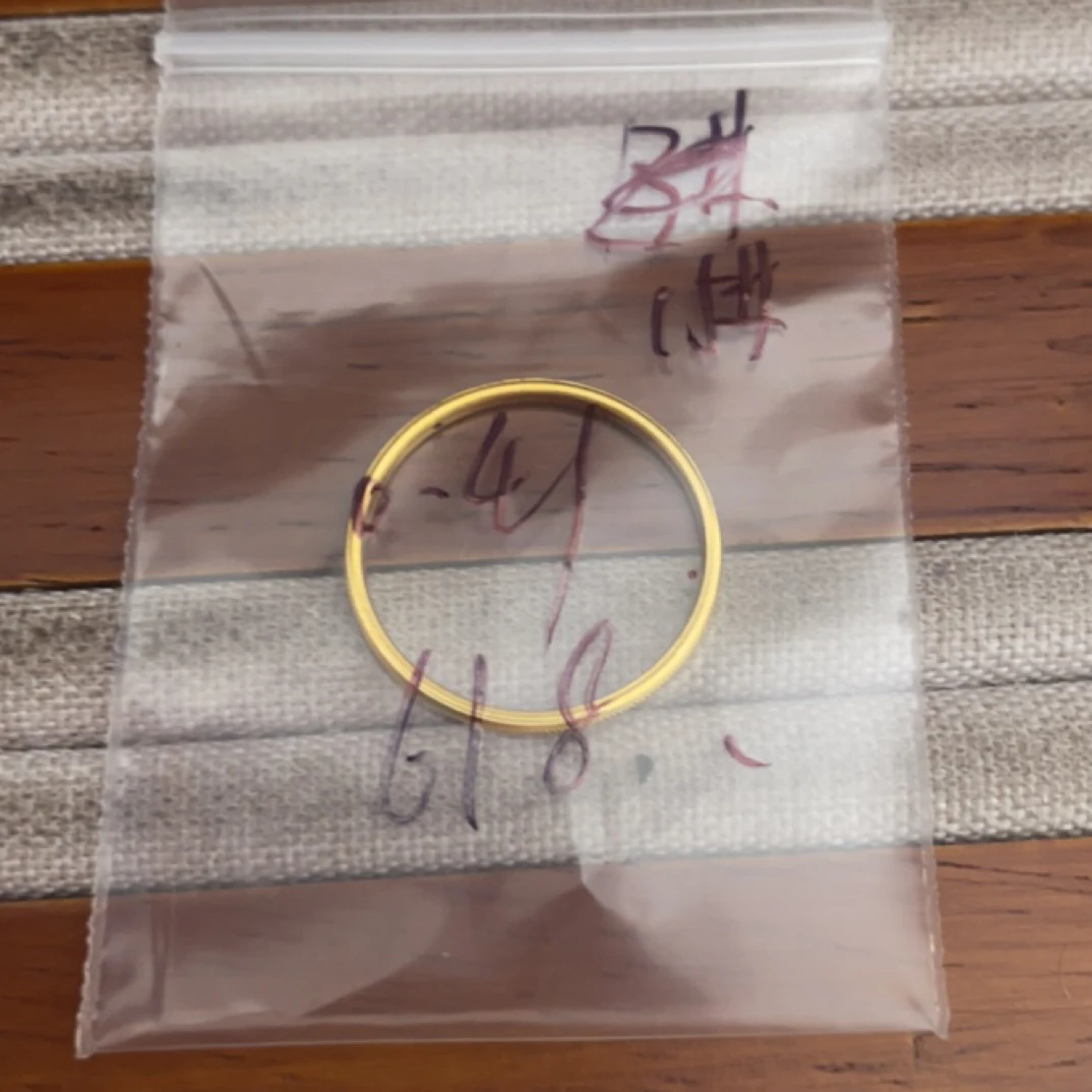 A5克重0.49 15号 猫眼戒指 足金999