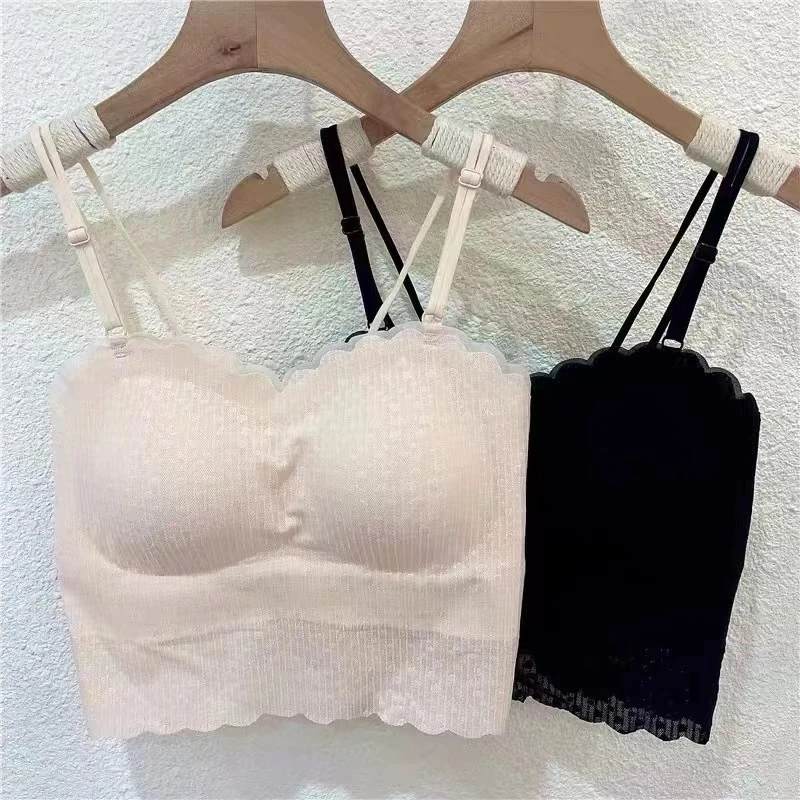 （林夕）推荐小吊带背心无痕美背