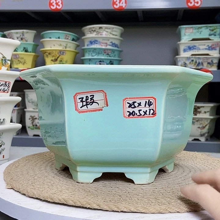 紫砂花瓶紫砂花盆