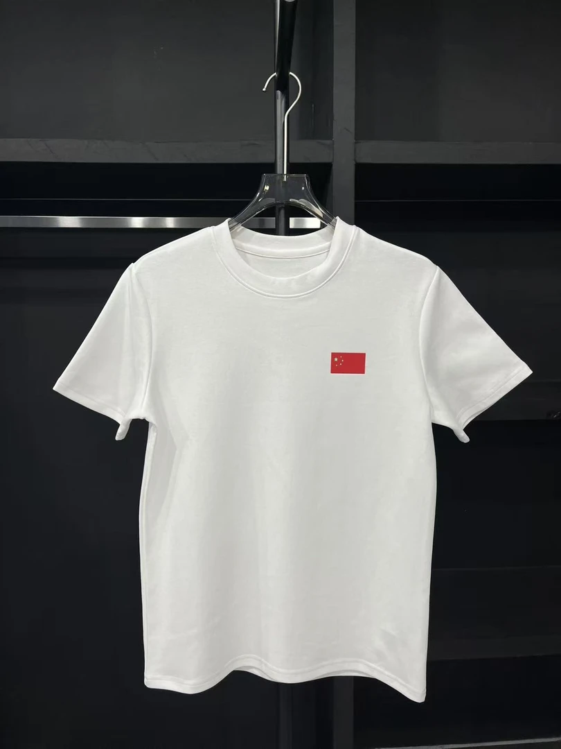 2202--2025中国风男女同款四季时尚休闲百搭潮流修身帅气圆领T恤