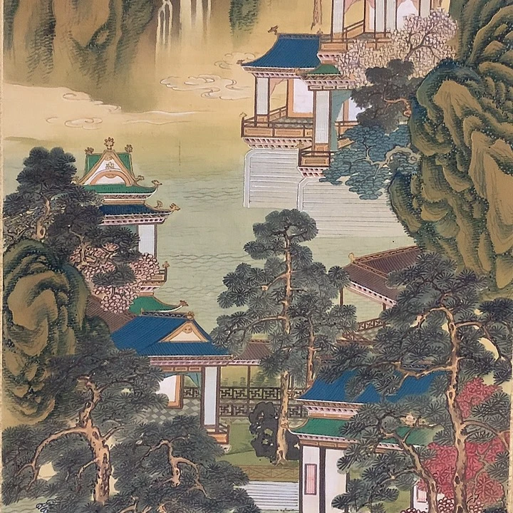 远***者竖款山水88888888888