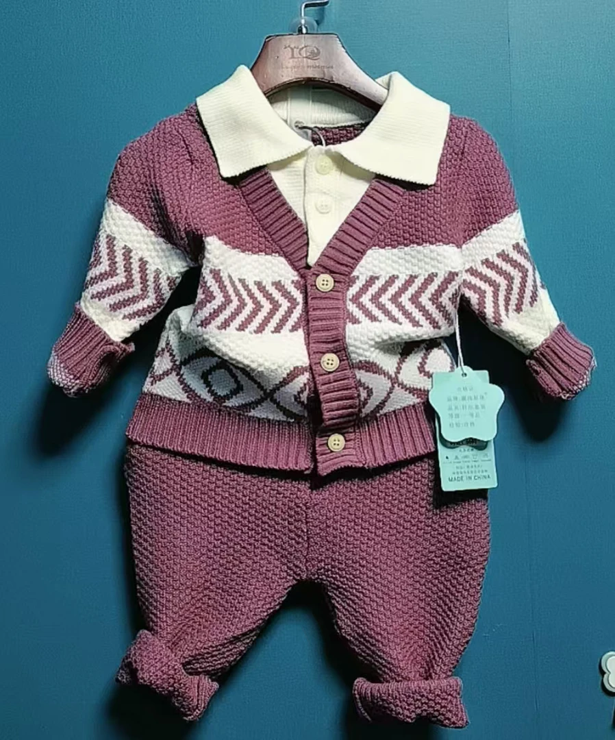 儿童男女两件套衣服