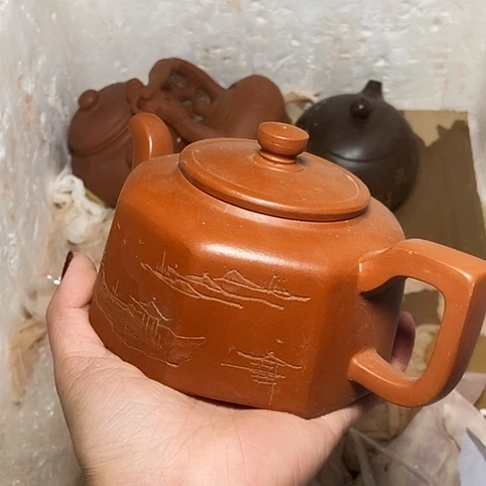 全手工制作宜兴紫砂壶