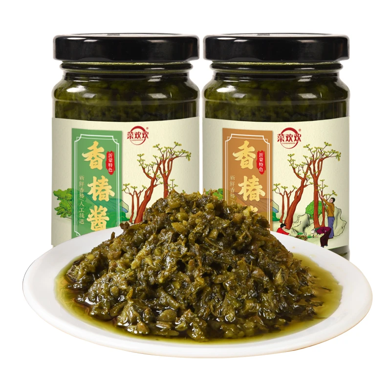 【买一送一】香椿沂蒙山特产拌饭香辣香椿芽辣椒酱厨房调味品