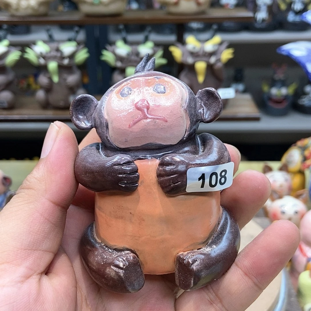 摆件直播间手工抽象陶瓷摆件微瑕福利108
