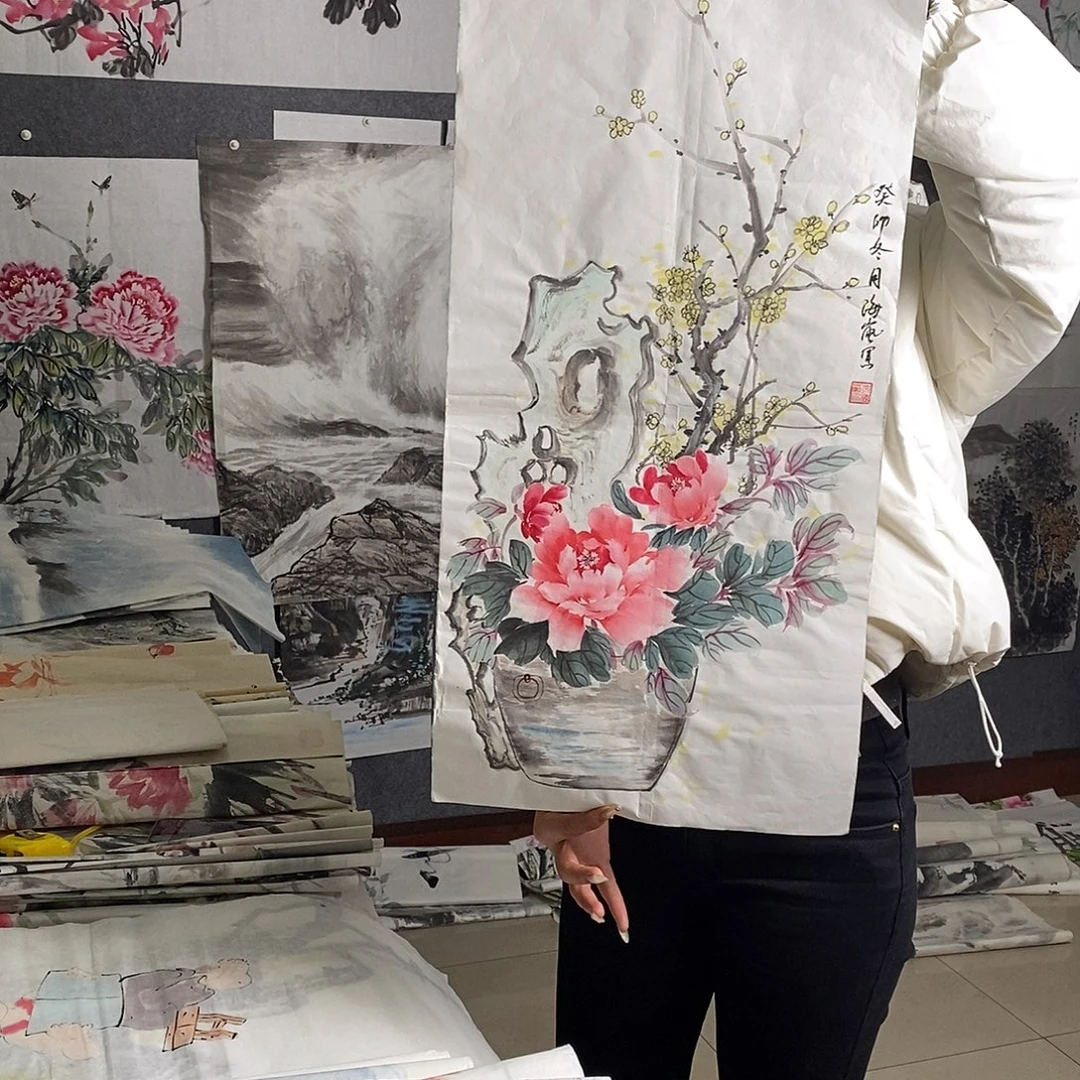 国画手写手绘国画作品38