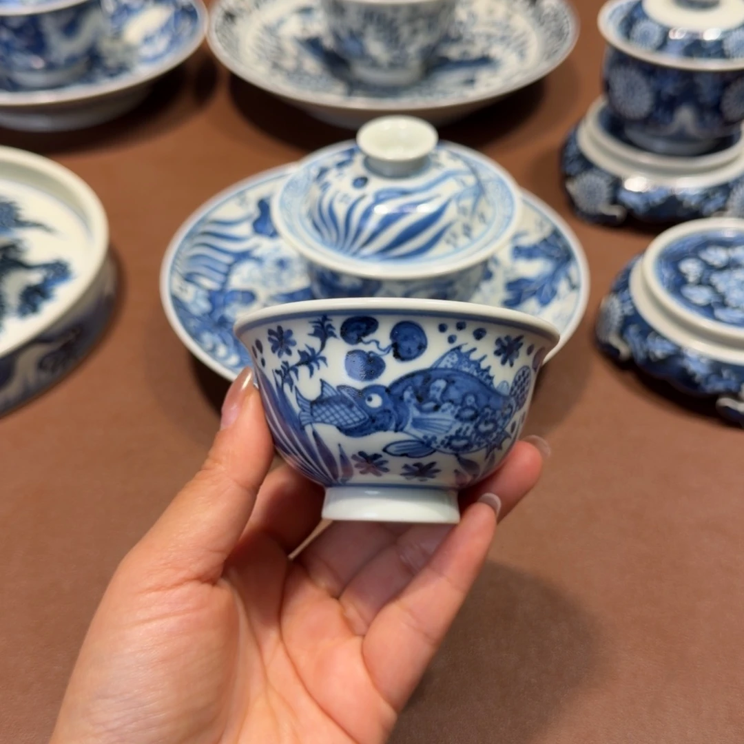 手工手绘茶具主人杯福利