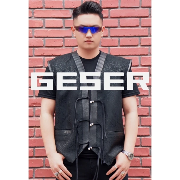 【铠甲】重工民族风男士休闲百搭四季黑咖色国风马甲