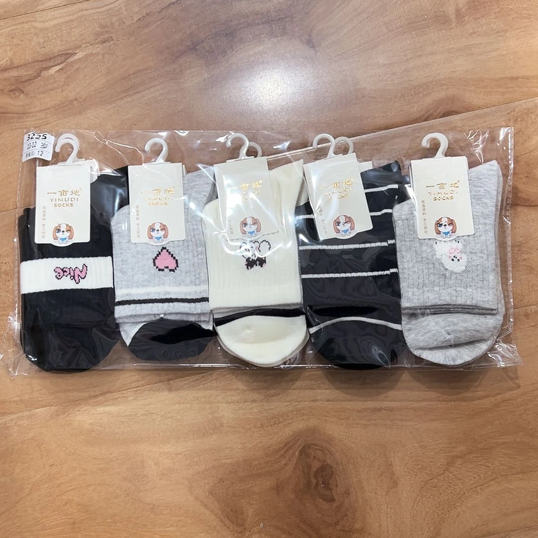棉10到12岁，36码，女童袜子一包10双纯棉