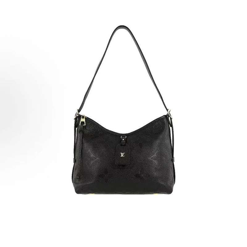 99新 LouisVuitton/路易威登 全皮款 carryall单肩包包