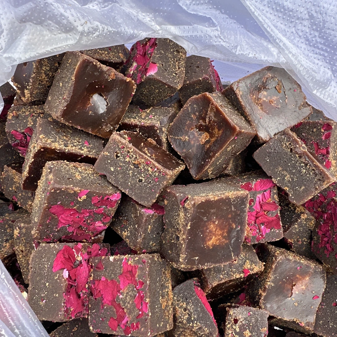 云南古法手工玫瑰黑糖可煮水泡水的健康饮品