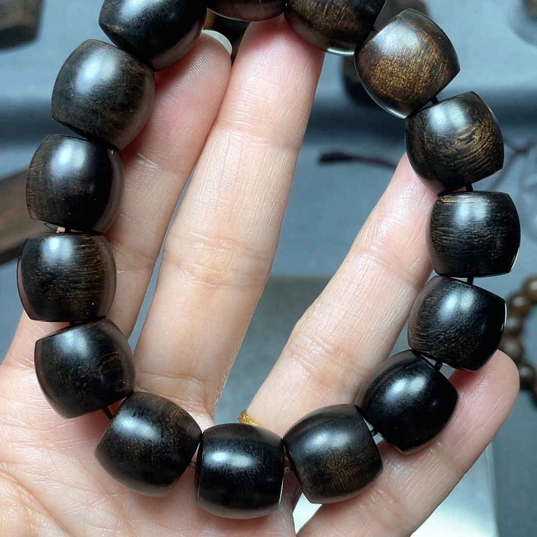 沉香手串用****1白棋瘤疤1.5