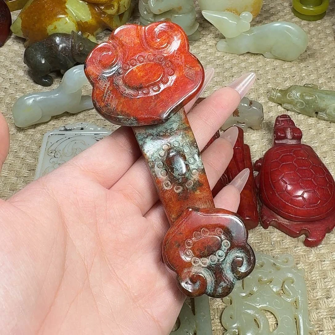 白玉菩提吊坠蕊*挂件