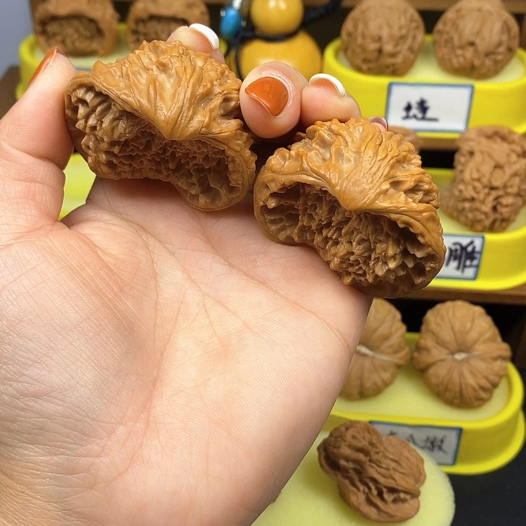 核桃蛇头 文玩/木作/... 文玩把件