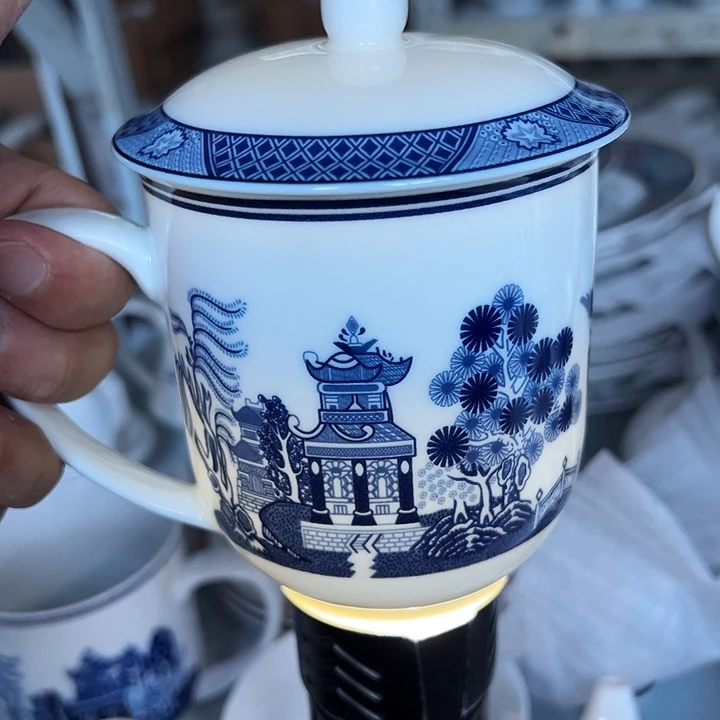 古典园林正价办公杯