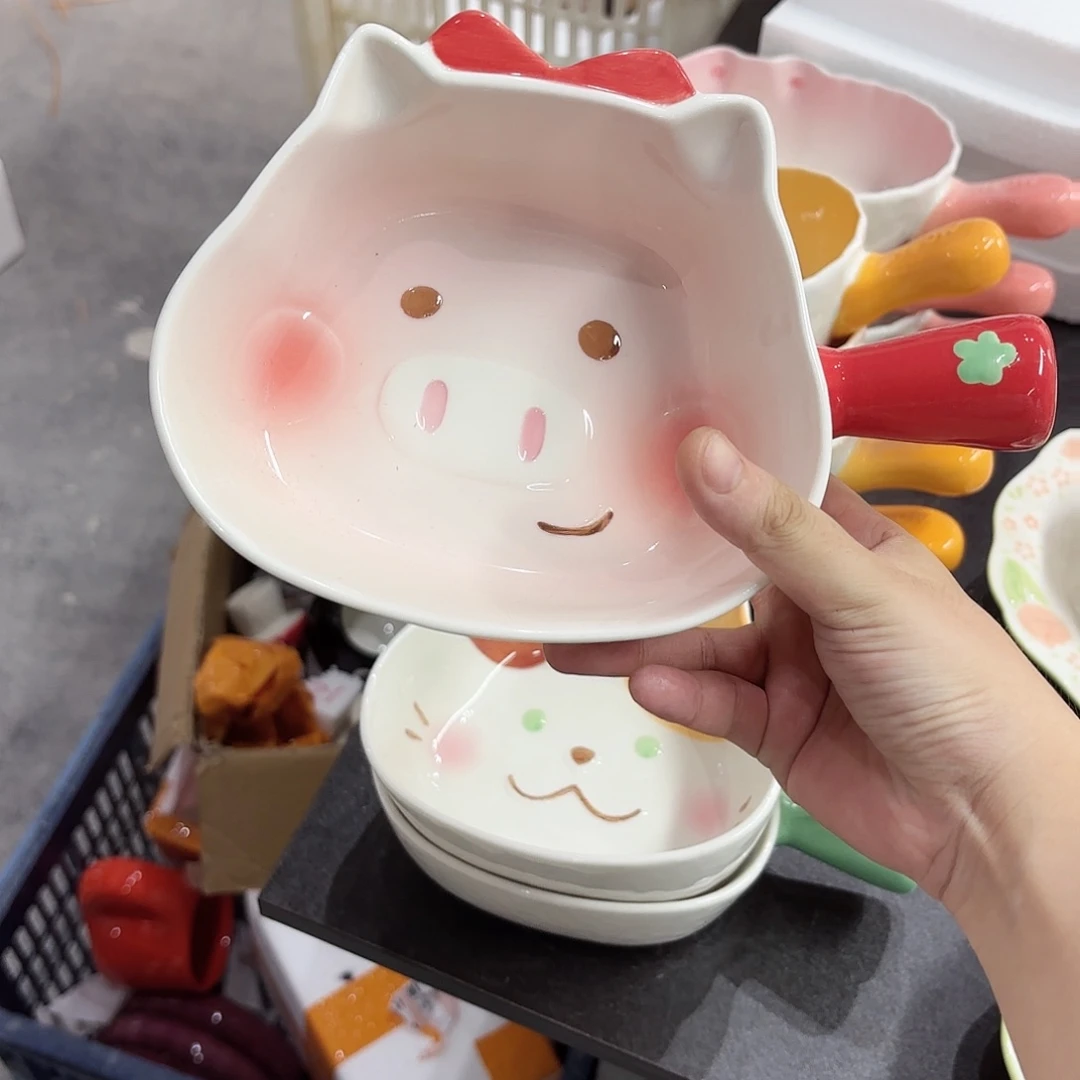 棉麻微瑕一个猪手柄