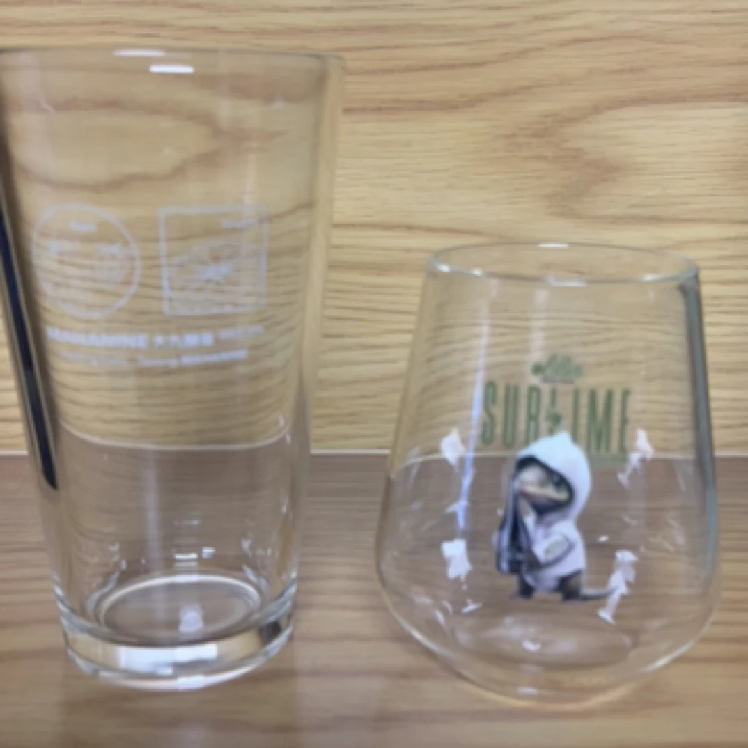 精酿原厂啤酒杯2支