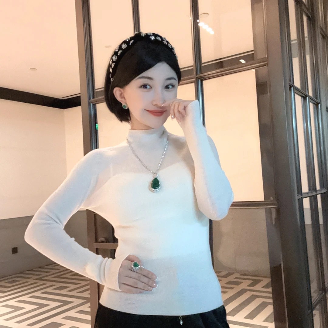 Betty Bairn【LIUHAHA 精选】秋末-绵羊毛微领上衣24B-BW6572