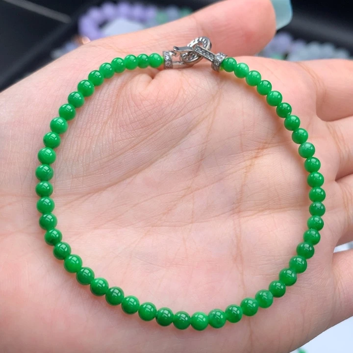 毛衣链未镶嵌翡翠