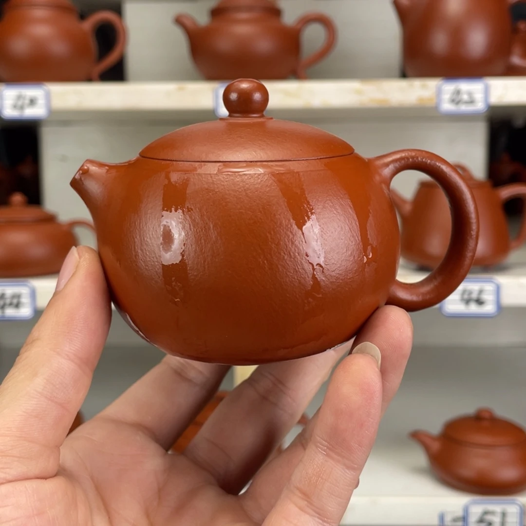 茶壶紫砂聚****坊赵庄朱泥全手工170毫升