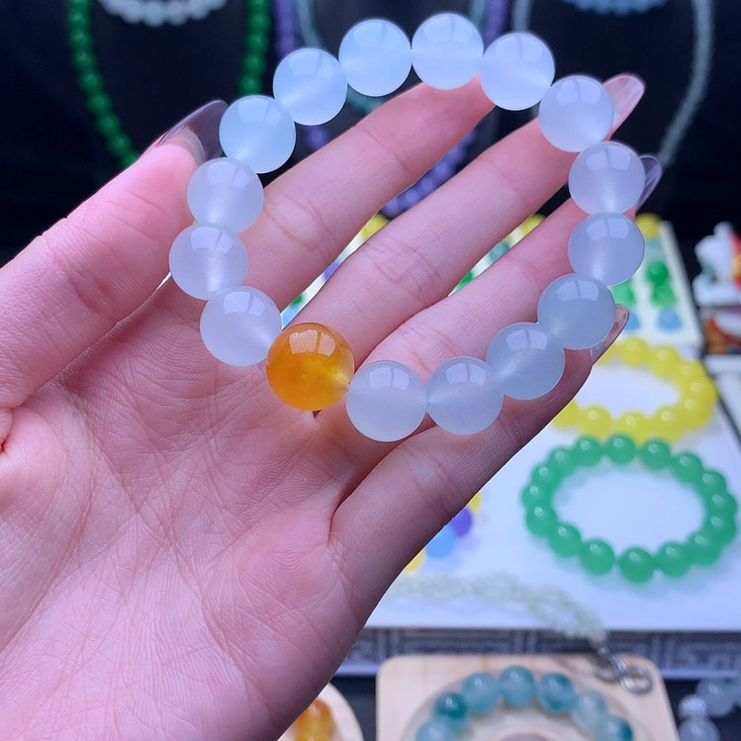 ****️翡翠散珠翡翠手串666