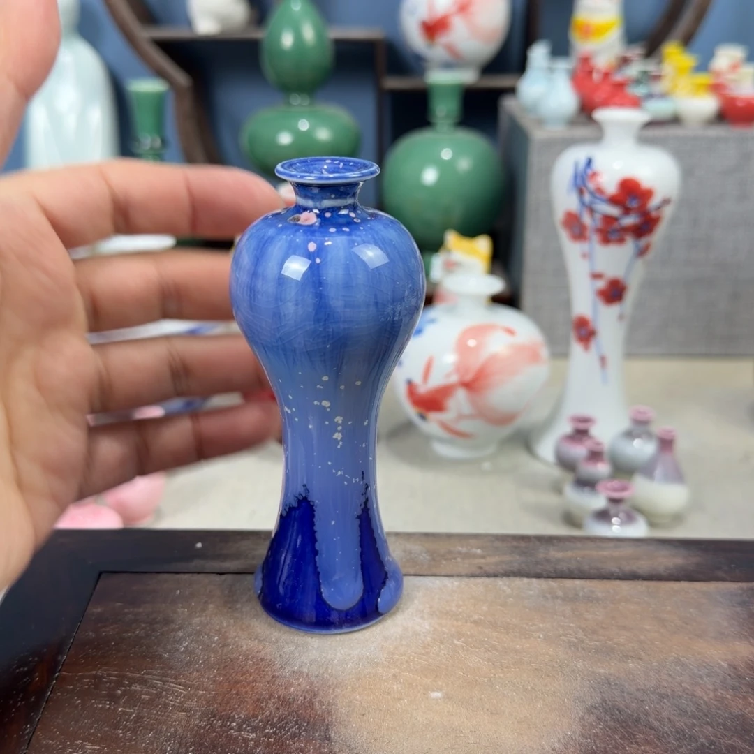 陶瓷手工小花器摆件