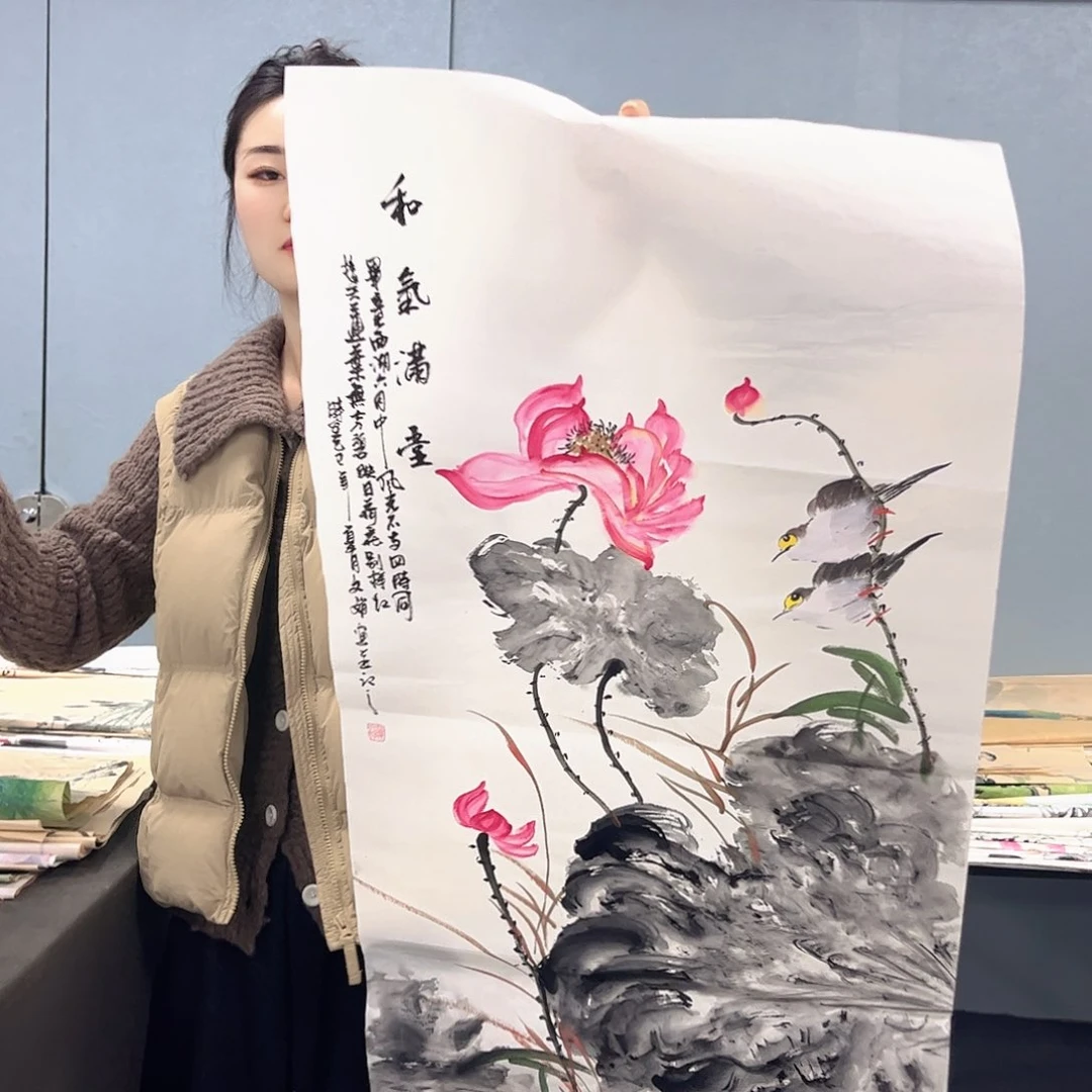 国画国画老师作品