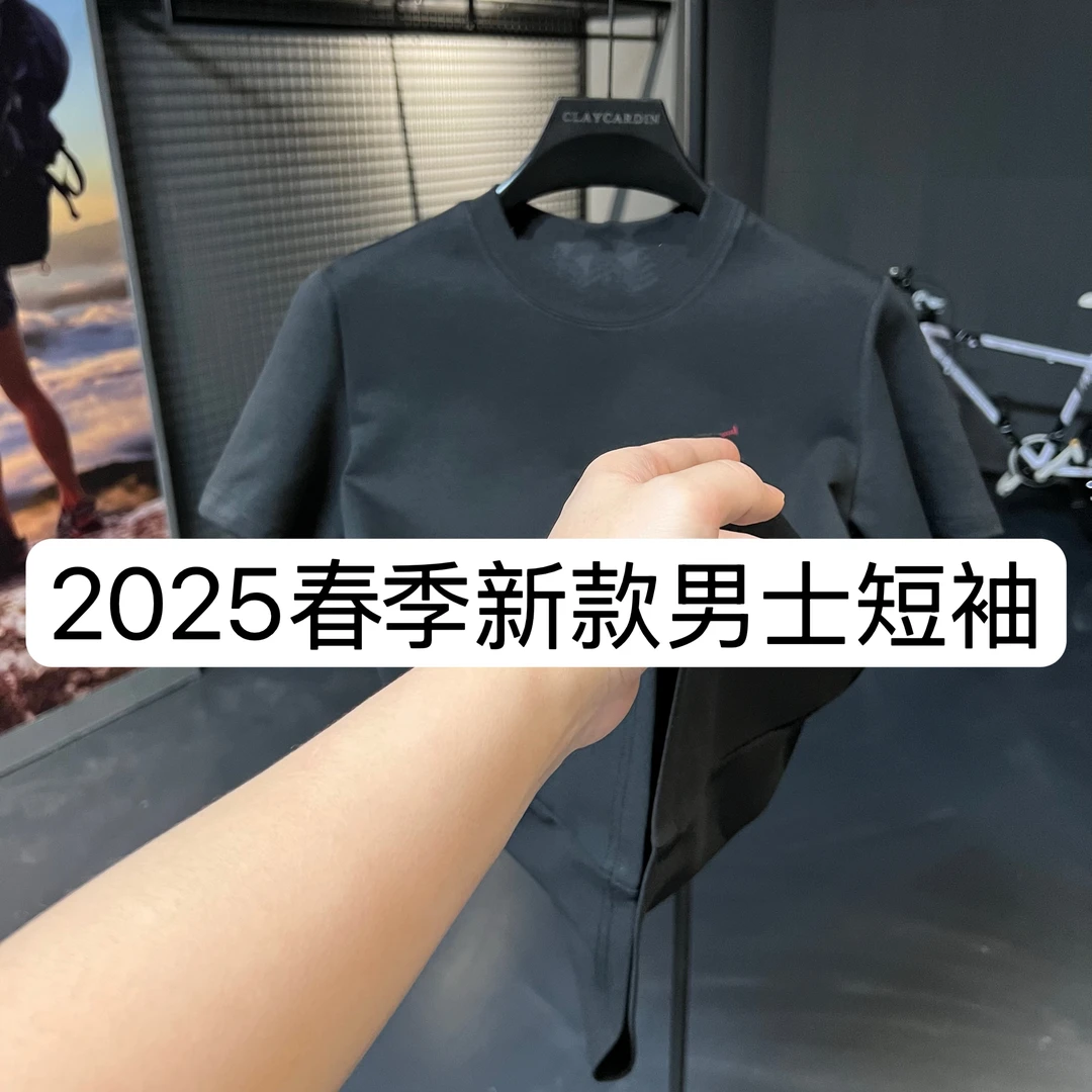 【RY】66992-春季新款男士休闲百搭上衣修身圆领打底半袖2-16B