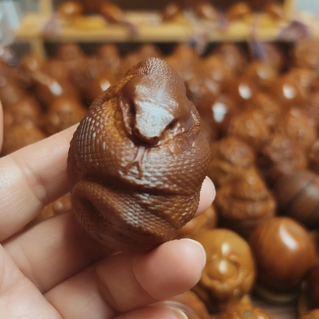 手串/手链橄榄核金蛇献瑞一颗