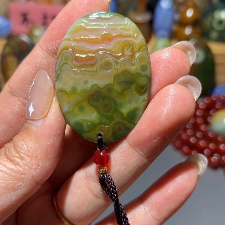 玛瑙/玉髓未镶嵌颈饰