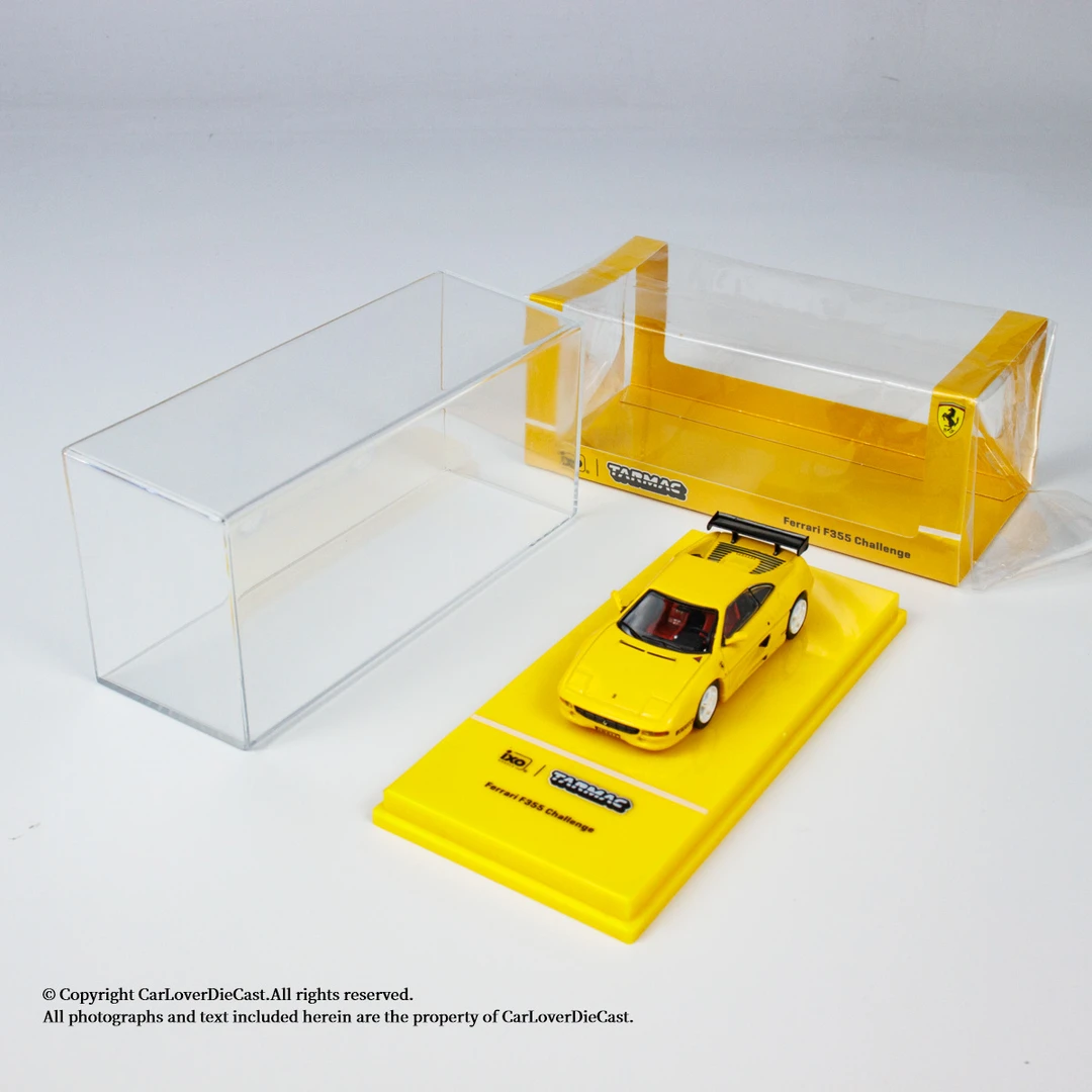 TW 1:64 Ferrari F355 Challenge Yellow 合金汽车收藏模型