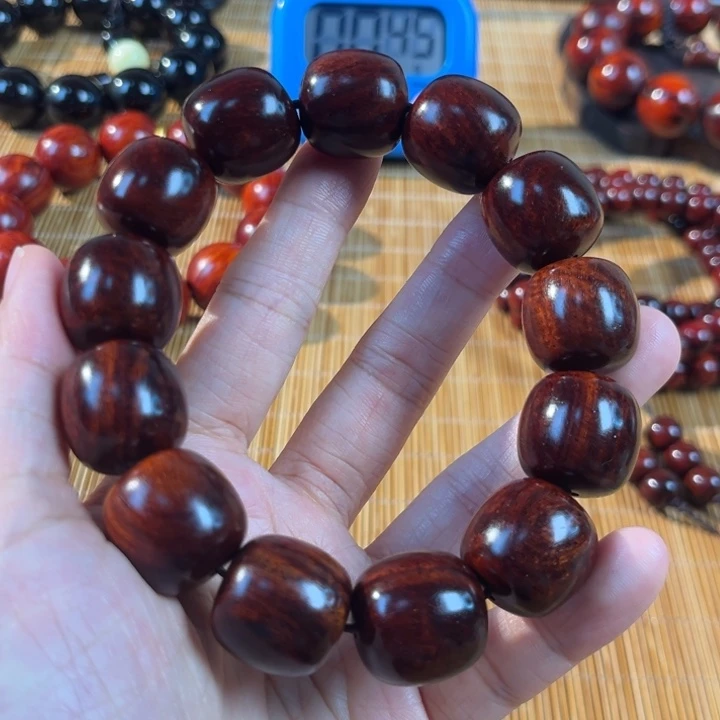 挑***我木小叶紫檀手工艺