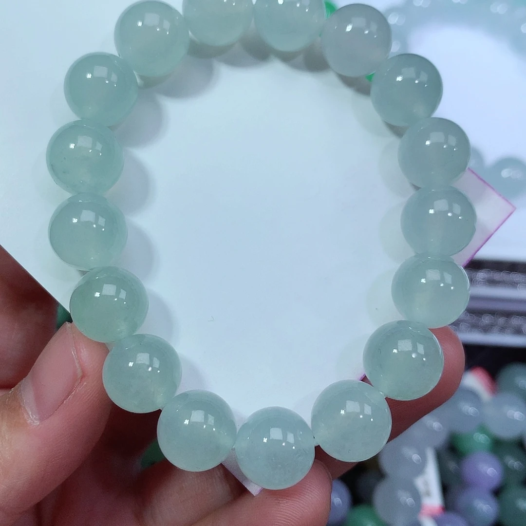 翡翠手链未镶嵌卡11