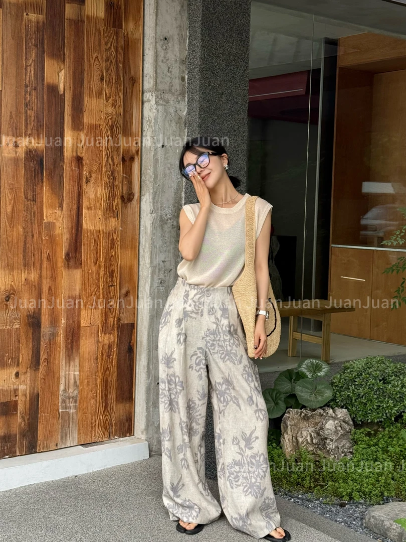 【轻氧呼吸裤子】时尚新款洋气裤子百搭神器度假必备（单裤子）